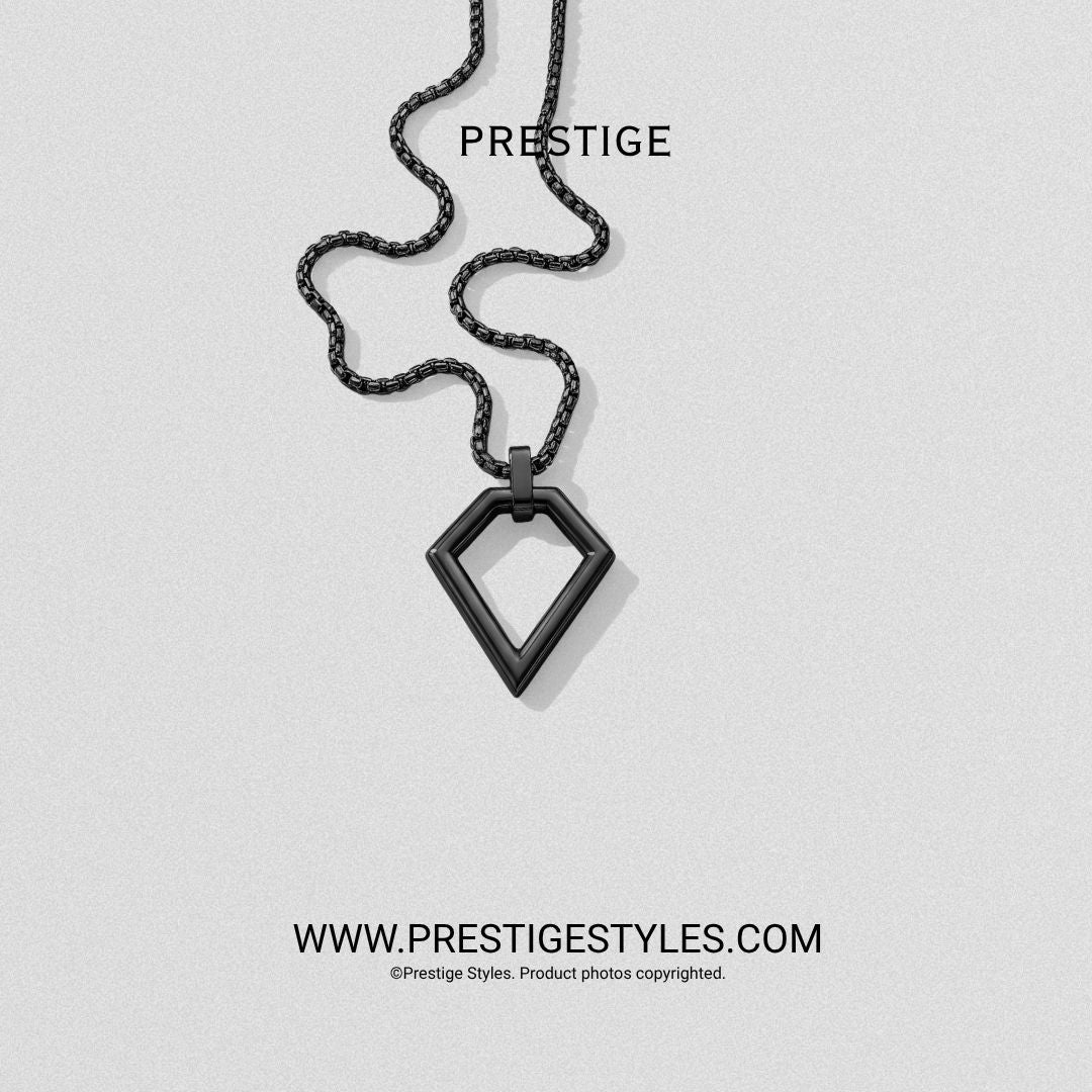 Axis Pendant with chain - Prestige Styles - Bangladesh