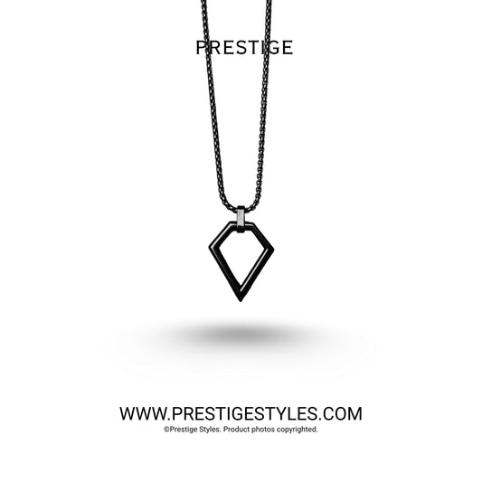 Axis men's pendant and chain by Prestige, trendy fashion accessory from Bangladesh