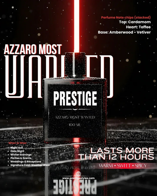 Azzaro Most Wanted (Prestige Inspired) - Prestige Styles - - 