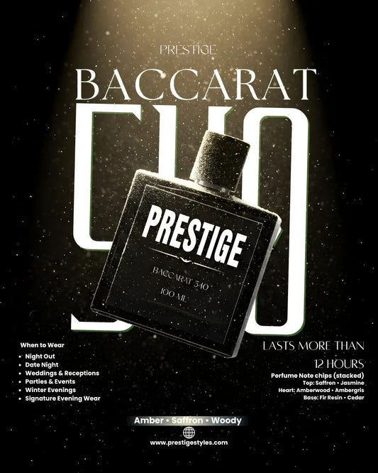 Baccarat Rouge 540 (Prestige Inspired) - Prestige Styles - - 