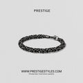 Black Belmont Bracelet for Men | Men's Black Bracelet BD - Prestige Styles - Bangladesh