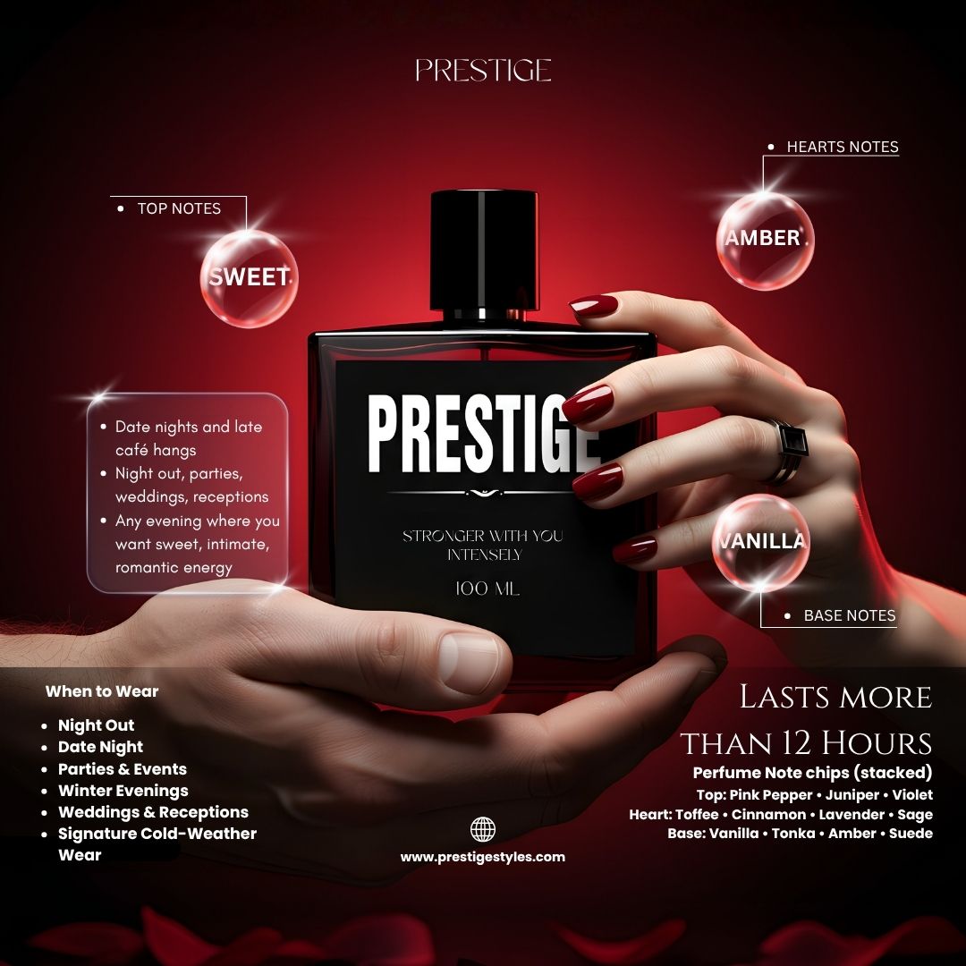 Caldren Intense Perfume - Prestige Styles - Bangladesh