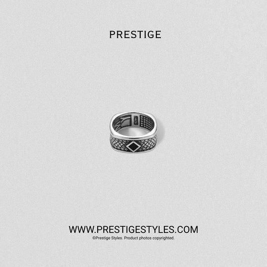 Carbon Weave Ring for Men | Modern Men's Ring BD - Prestige Styles - Bangladesh
