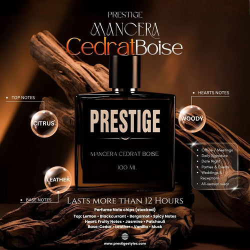 Cedris Boisé Perfume - Prestige Styles - Bangladesh