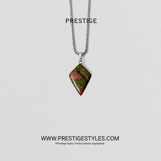 Crimson Crest Pendant with Chain - Prestige Styles - Bangladesh