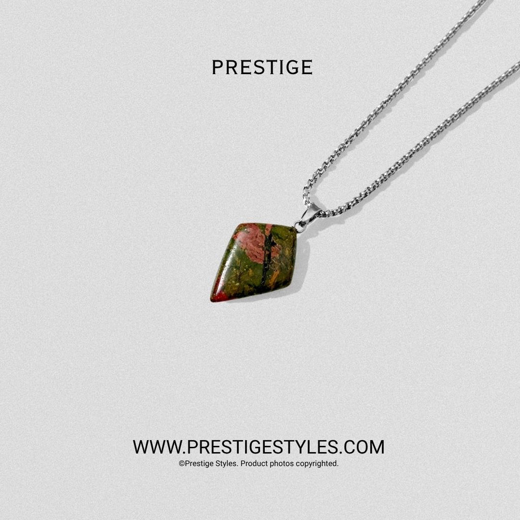 Crimson Crest Pendant with Chain - Prestige Styles - Bangladesh