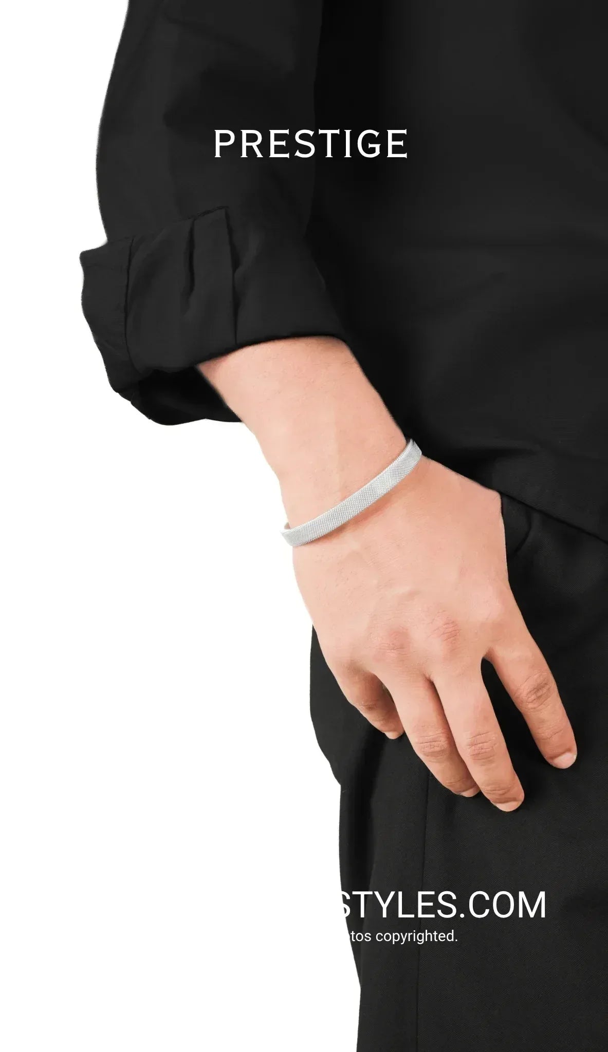 Crystal Cascade Bracelet - Prestige Styles - - Bracelet