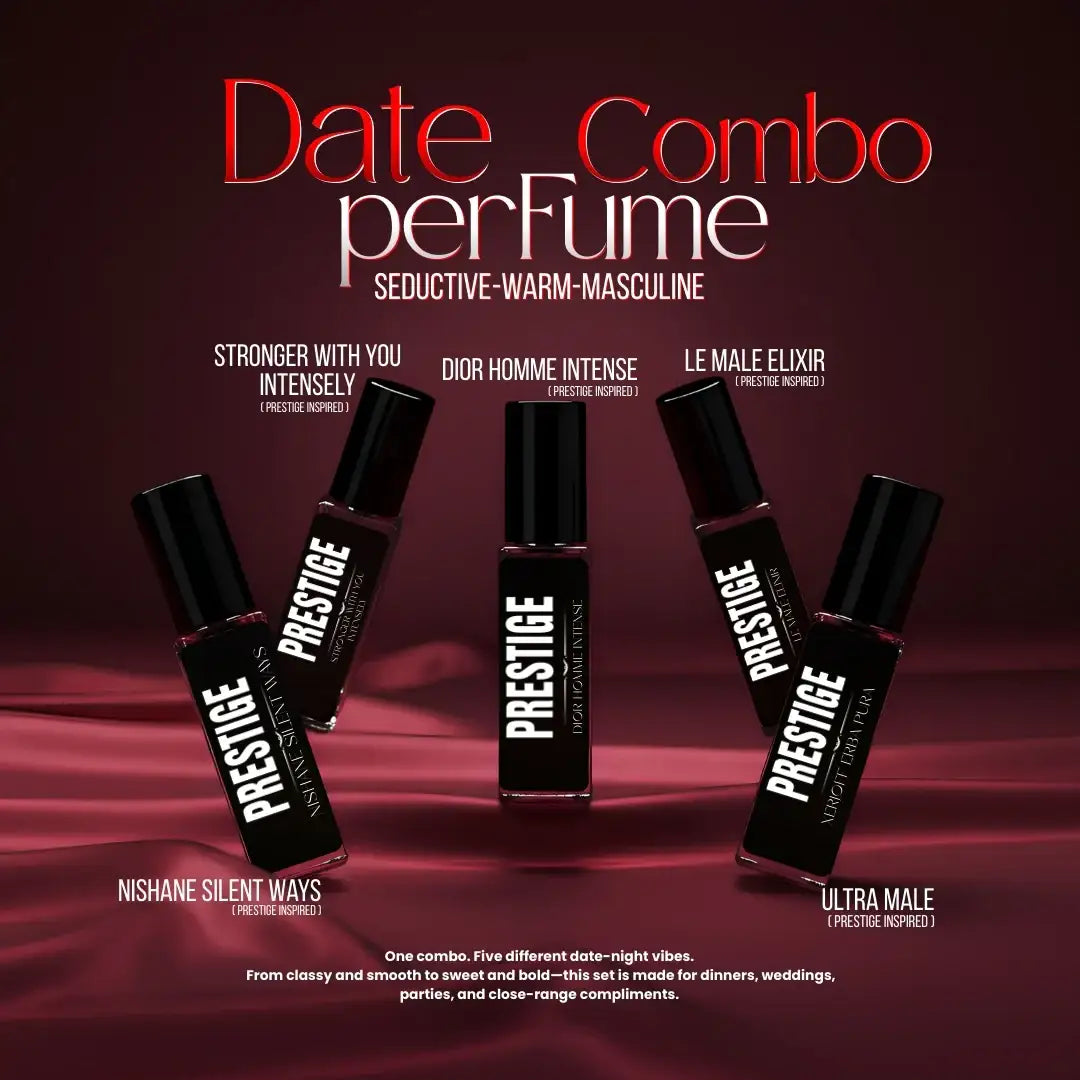 Date Night Perfume Combo 5 Scents - Prestige Styles - Bangladesh