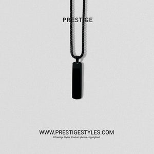 Eclipse Edge Pendant with Chain