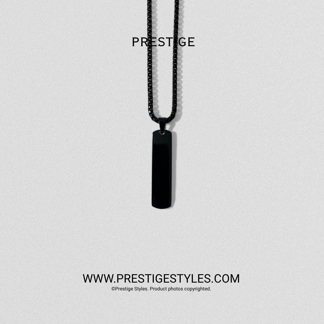Eclipse Edge Pendant with Chain - Prestige Styles - Bangladesh