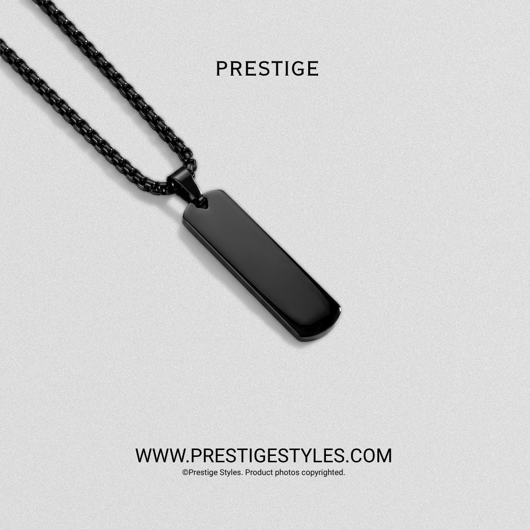 Eclipse Edge Pendant with Chain - Prestige Styles - Bangladesh