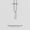 Eclipse Silver Pendant with chain - Prestige Styles - Bangladesh