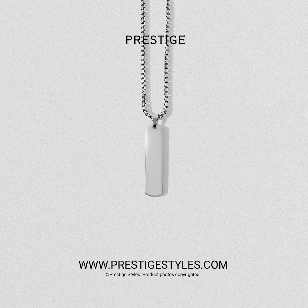 Eclipse Silver Pendant with chain - Prestige Styles - Bangladesh