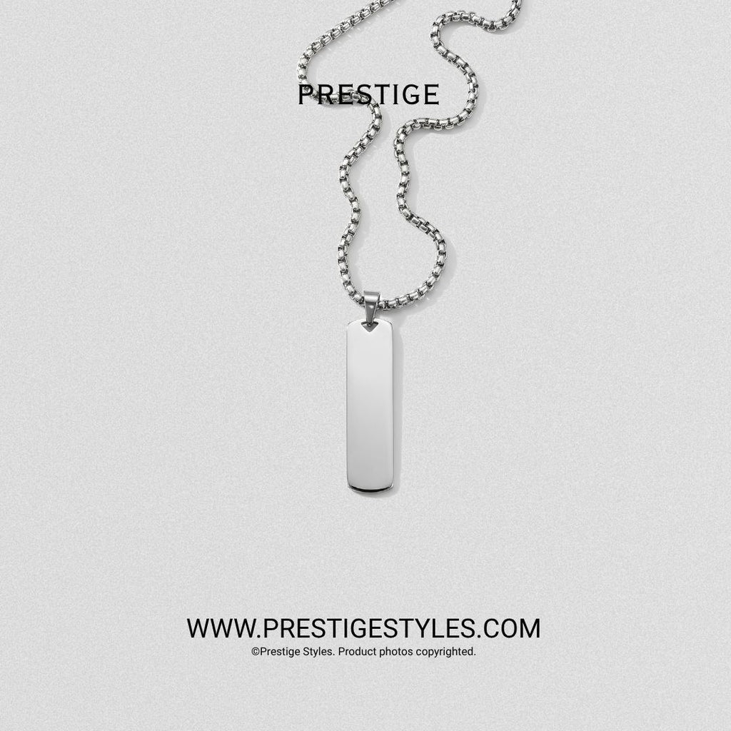 Eclipse Silver Pendant with chain - Prestige Styles - Bangladesh