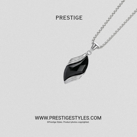 Eclipse Whisper Pendant With Chain - Prestige Styles - Bangladesh