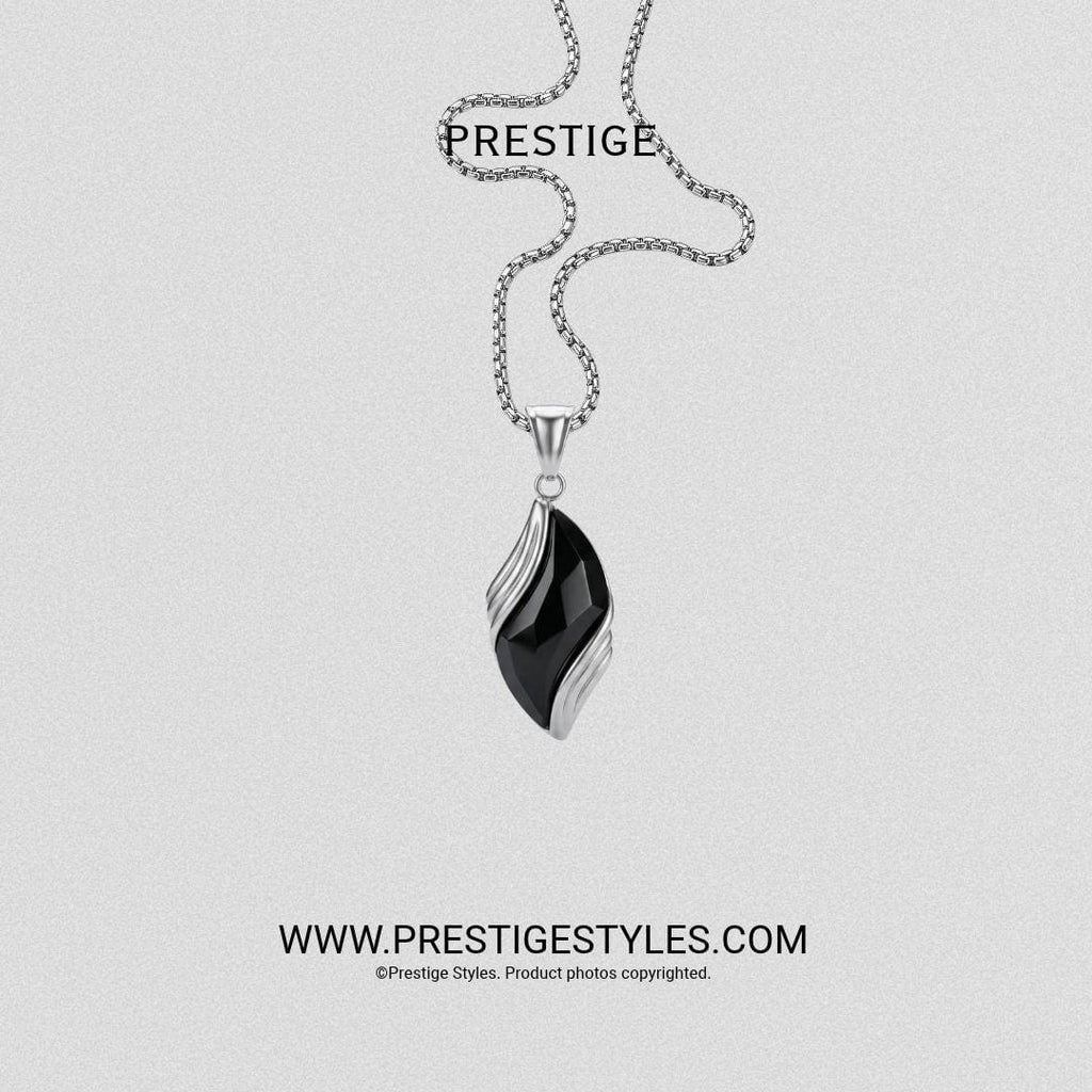 Eclipse Whisper Pendant With Chain - Prestige Styles - Bangladesh