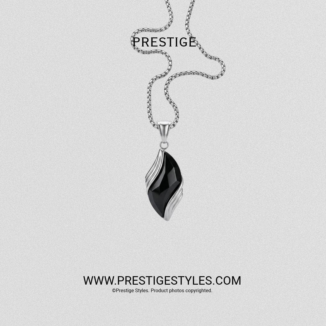 Eclipse Whisper Pendant With Chain - Prestige Styles - Bangladesh