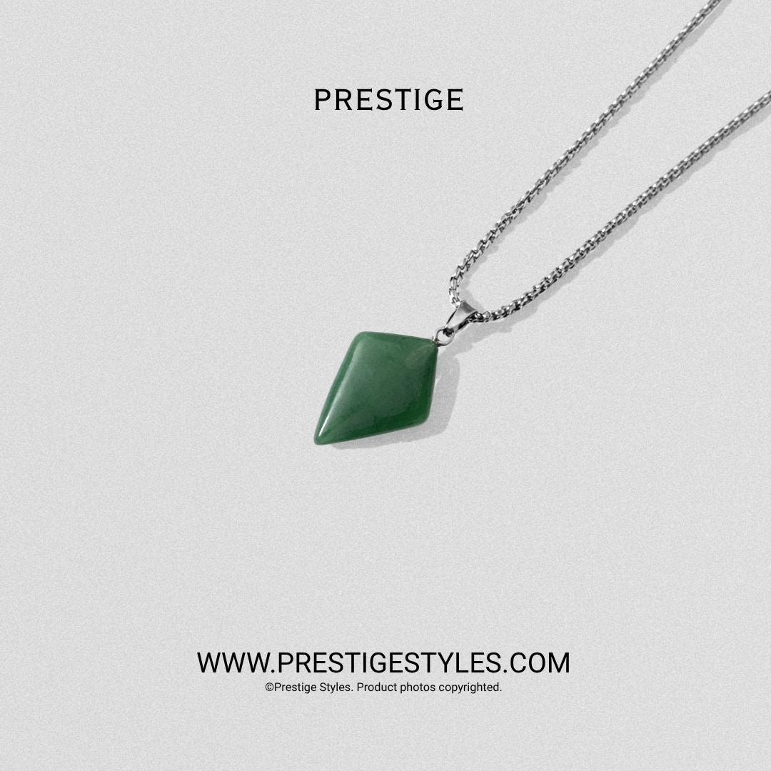 Emerald Crest Pendant with Chain - Prestige Styles - Bangladesh