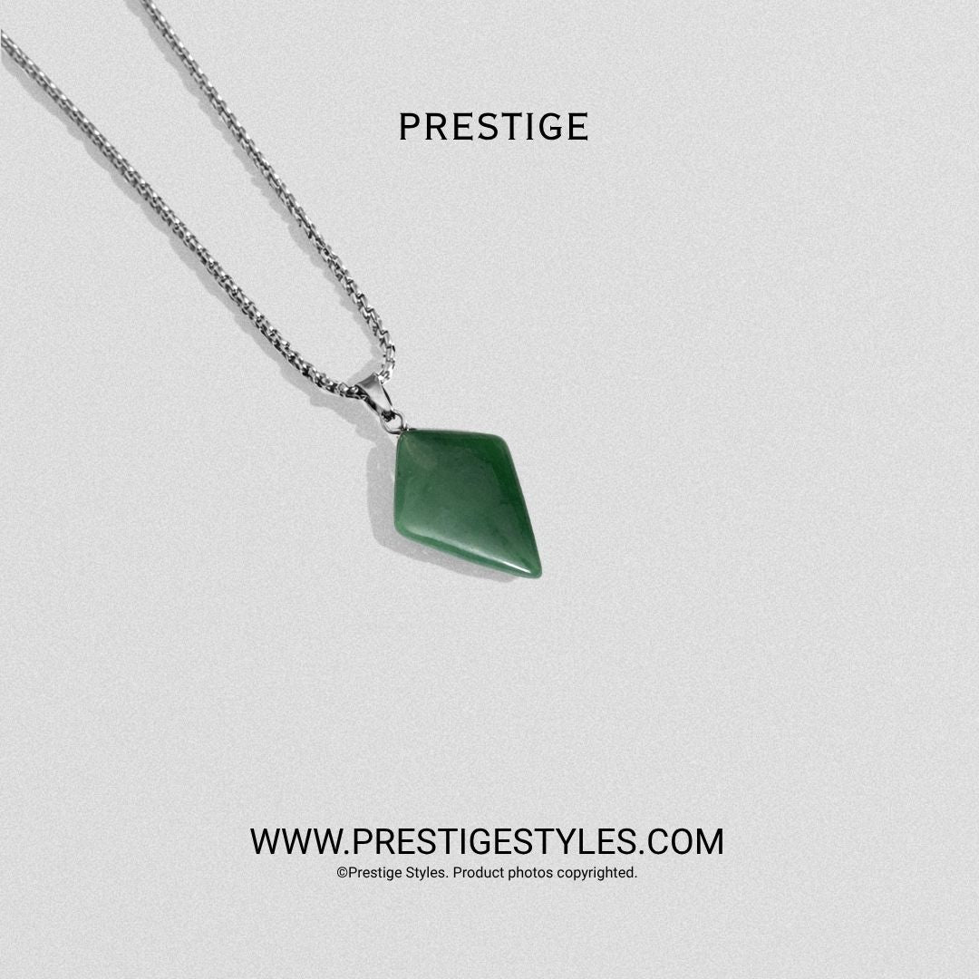 Emerald Crest Pendant with Chain - Prestige Styles - Bangladesh