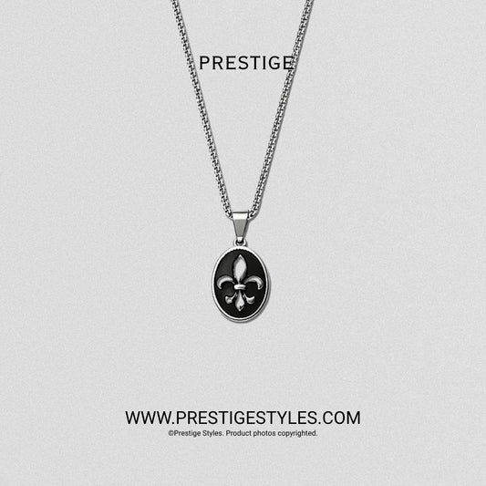Fleur-de-lis Pendant with Chain - Prestige Styles - Bangladesh
