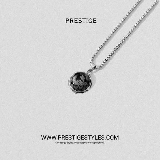 Frostfall Pendant With Chain - Prestige Styles - Bangladesh
