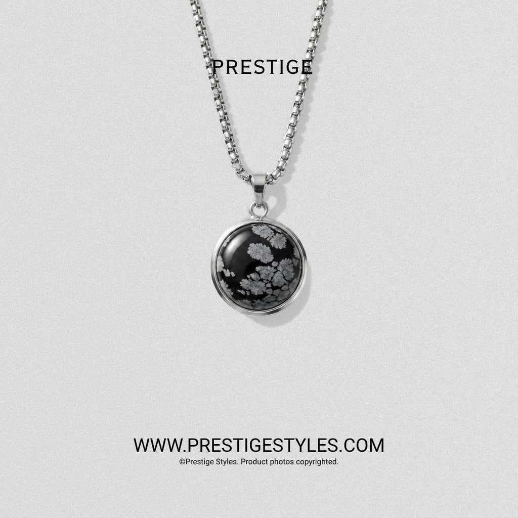 Frostfall Pendant With Chain - Prestige Styles - Bangladesh
