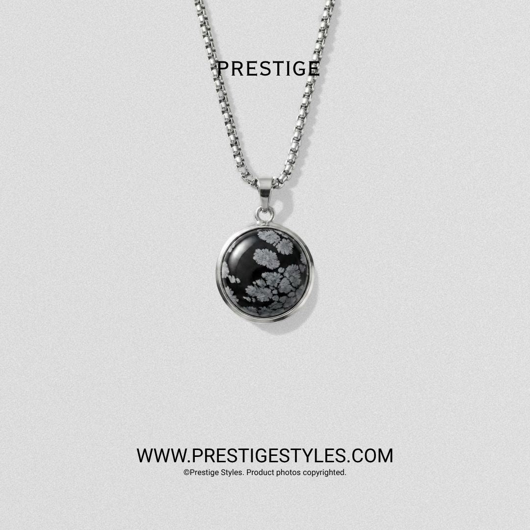 Frostfall Pendant With Chain - Prestige Styles - Bangladesh
