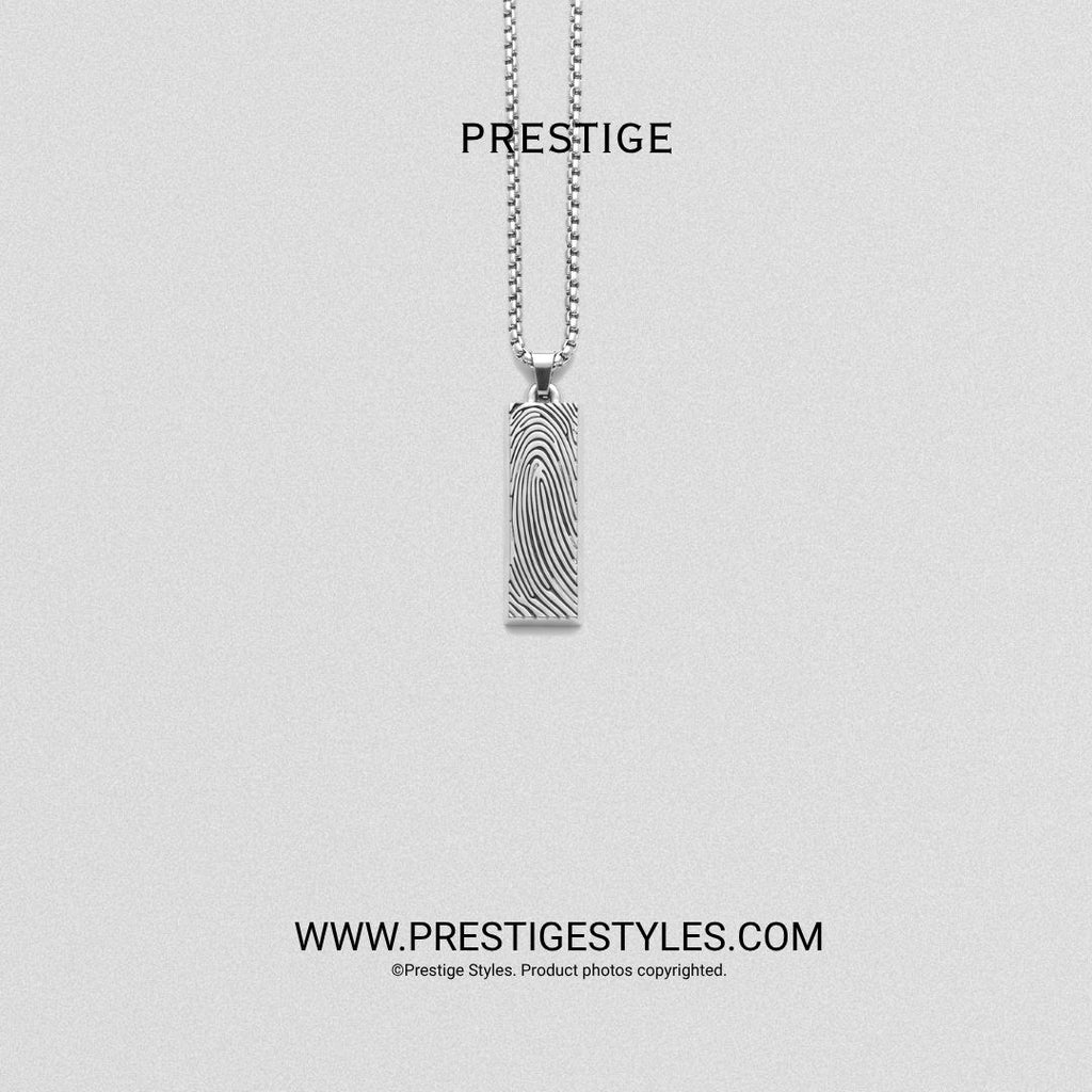 Ghostprint Pendant with Chain - Prestige Styles - Bangladesh
