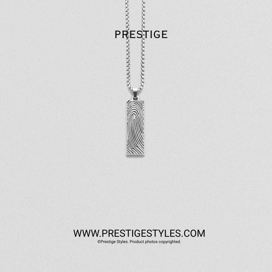 Ghostprint Pendant with Chain - Prestige Styles - Bangladesh