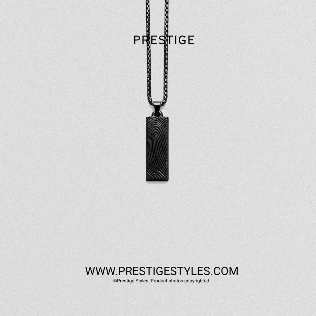 Ghostprint Pendant with Chain - Prestige Styles - Bangladesh