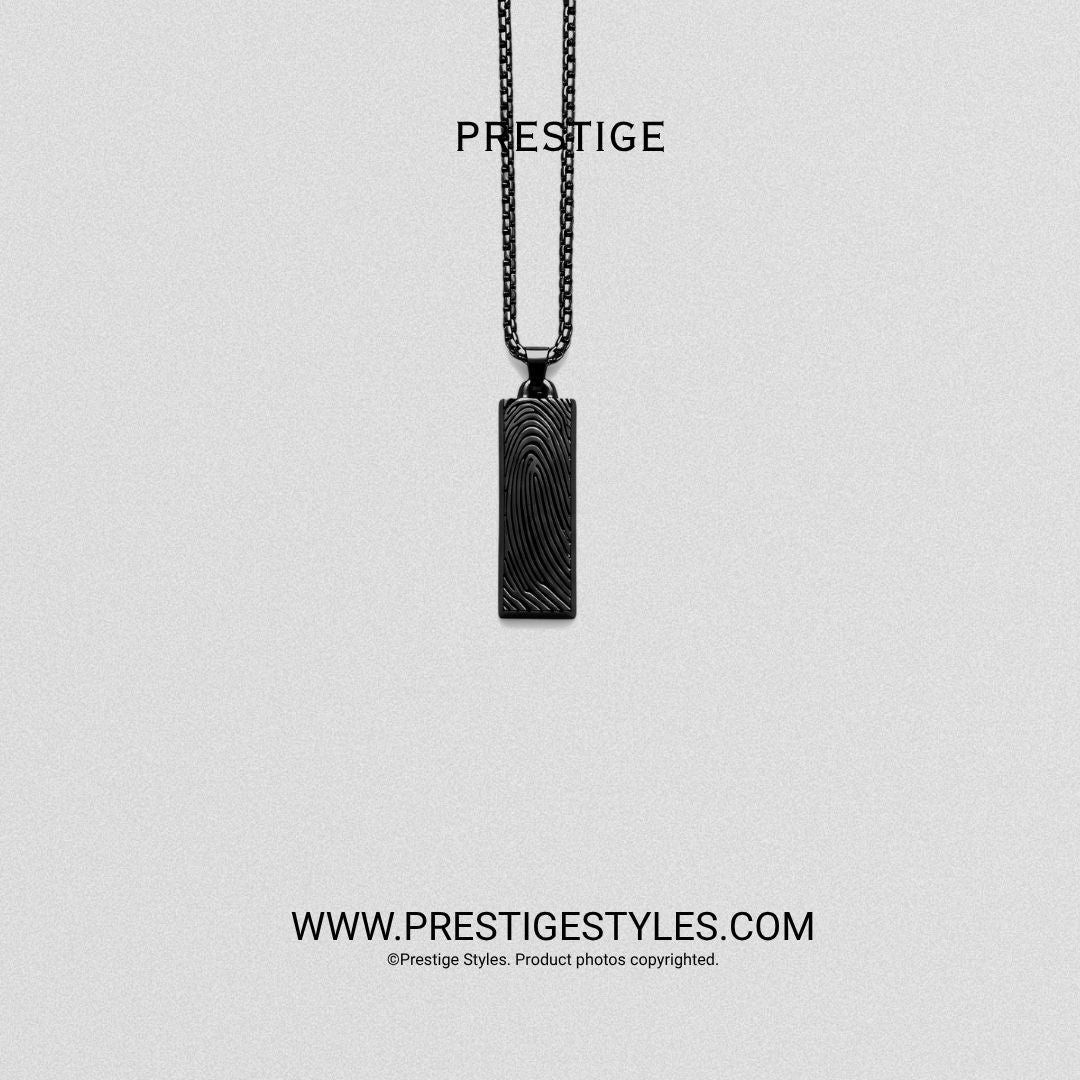 Ghostprint Pendant with Chain - Prestige Styles - Bangladesh