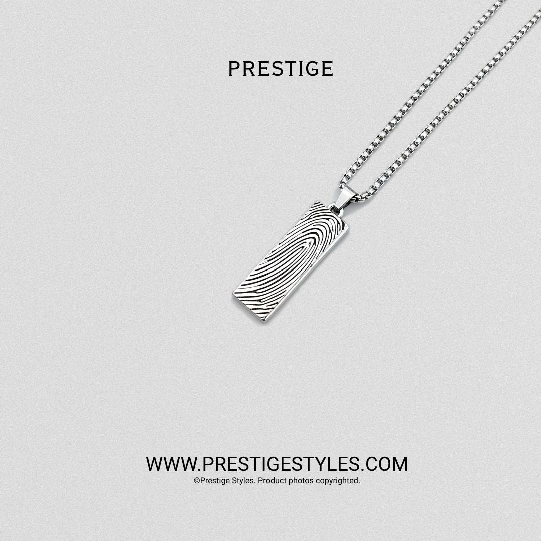Ghostprint Pendant with Chain - Prestige Styles - Bangladesh