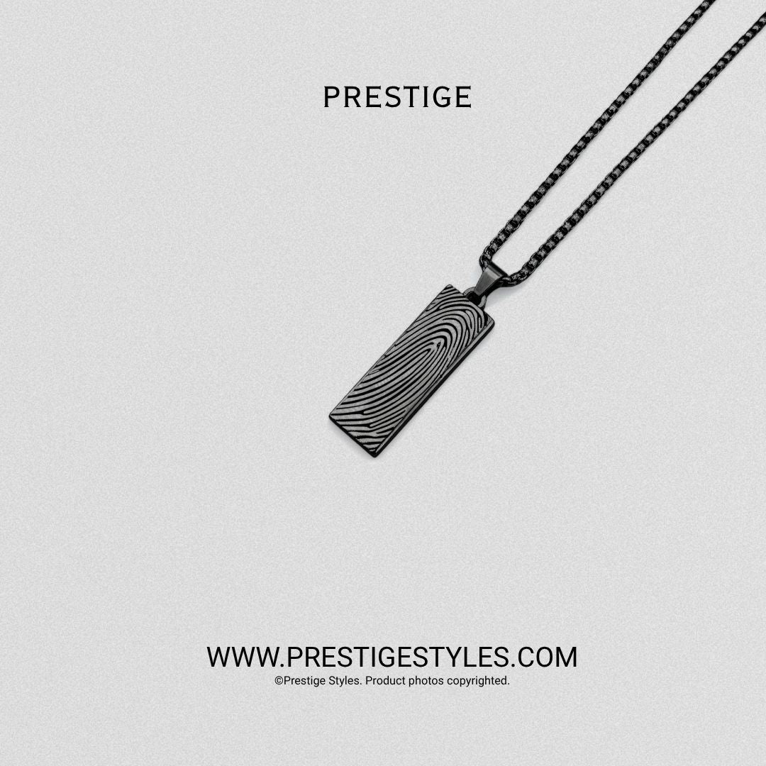 Ghostprint Pendant with Chain - Prestige Styles - Bangladesh