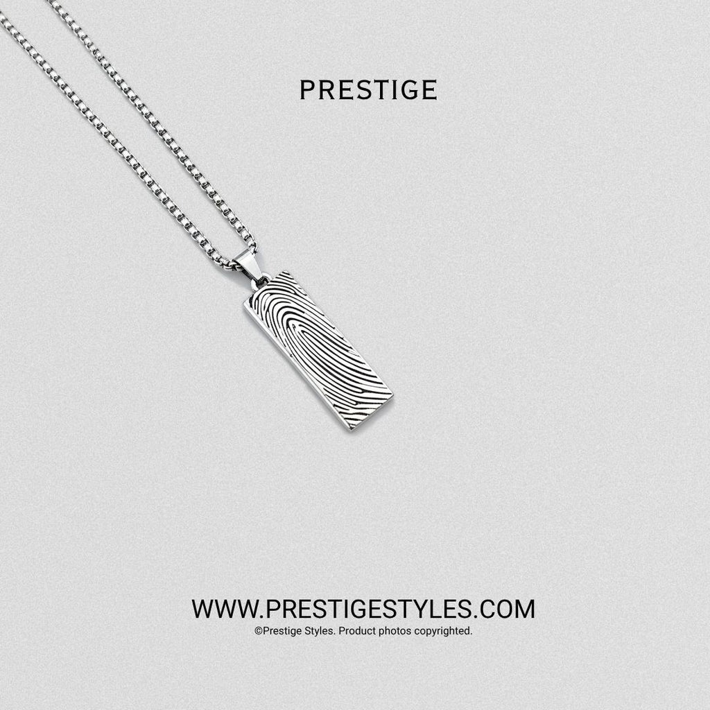 Ghostprint Pendant with Chain - Prestige Styles - Bangladesh