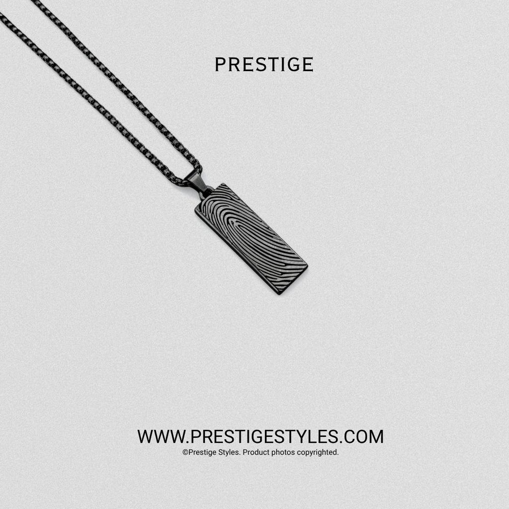 Ghostprint Pendant with Chain - Prestige Styles - Bangladesh