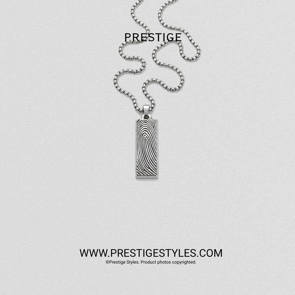 Ghostprint Pendant with Chain - Prestige Styles - Bangladesh