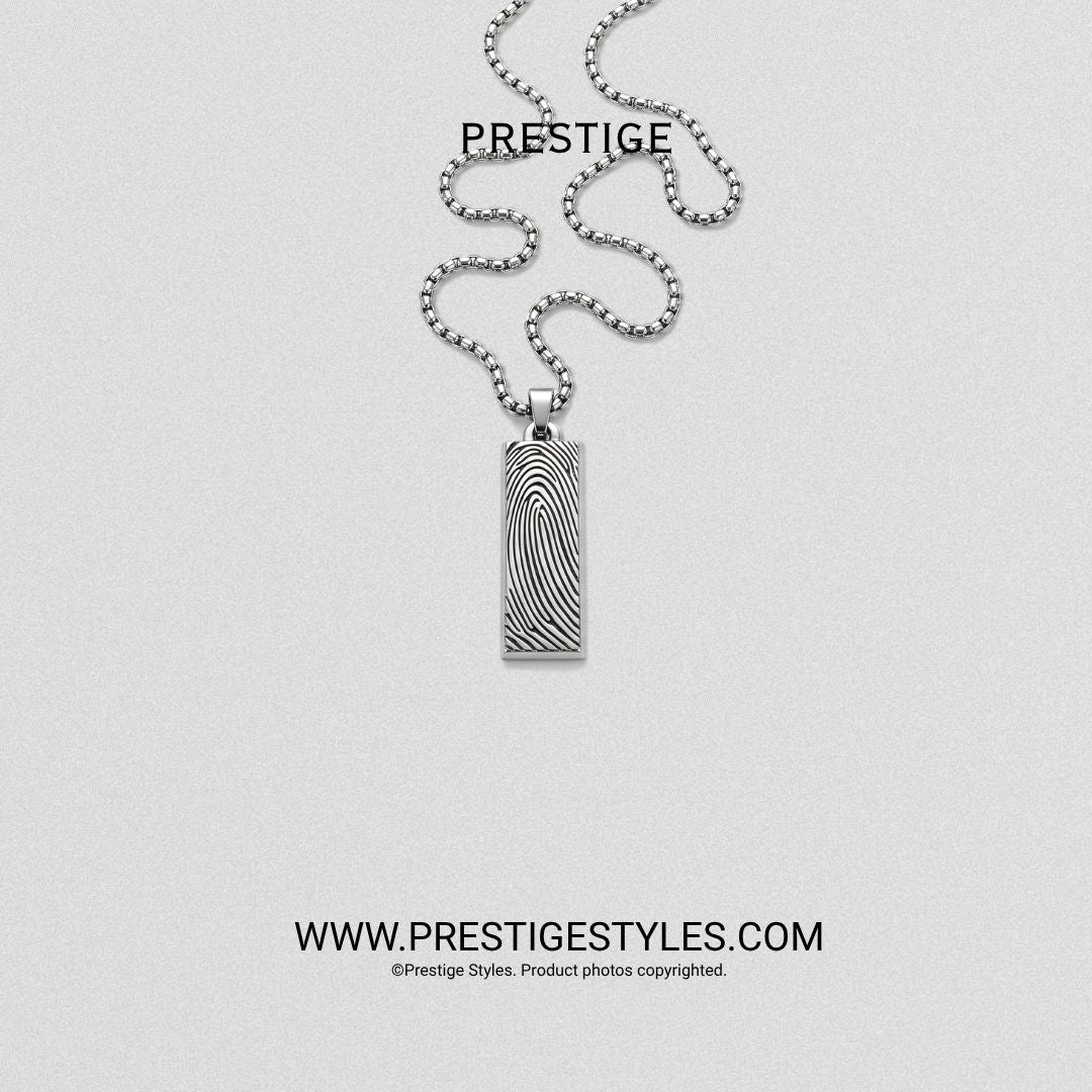 Ghostprint Pendant with Chain - Prestige Styles - Bangladesh