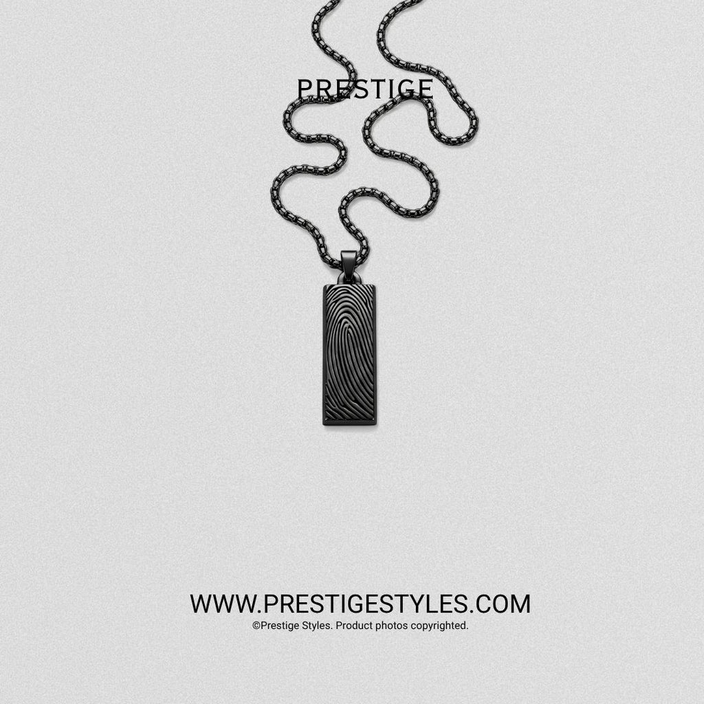 Ghostprint Pendant with Chain - Prestige Styles - Bangladesh