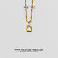 Grimline Golden Pendant With Chain - Prestige Styles - Bangladesh