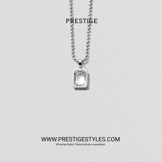 Grimline Silver Pendant With Chain - Prestige Styles - Bangladesh