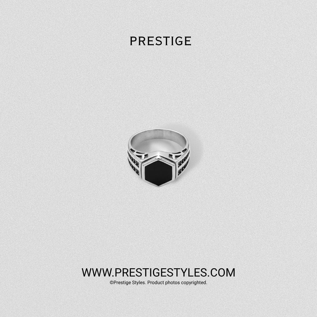 Hexa Core Signet Ring - Prestige Styles - Bangladesh