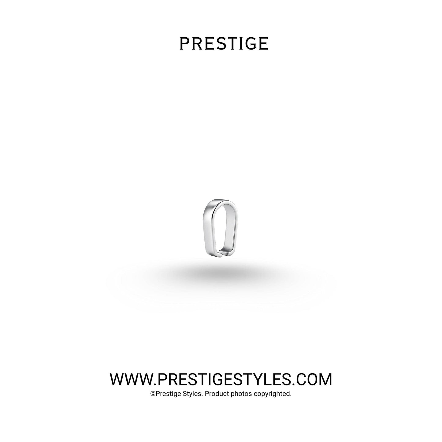 Infinite Loop Silver Pendant with Chain - Prestige Styles