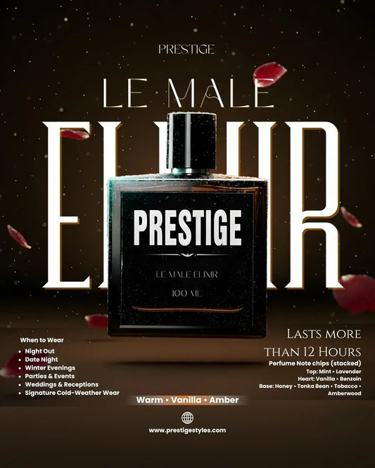 Le Male Elixir (Prestige Inspired) - Prestige Styles - - 