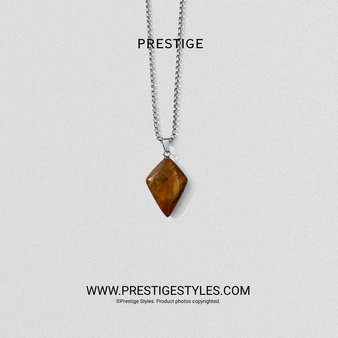 Molten Crest Pendant with Chain - Prestige Styles - Bangladesh