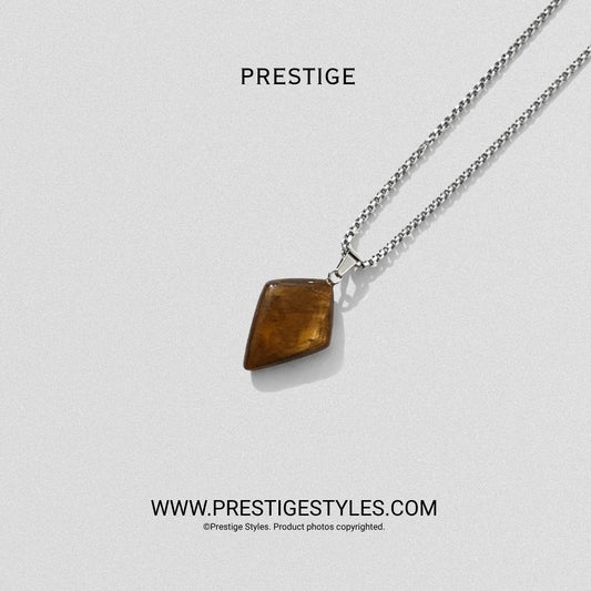 Molten Crest Pendant with Chain - Prestige Styles - Bangladesh