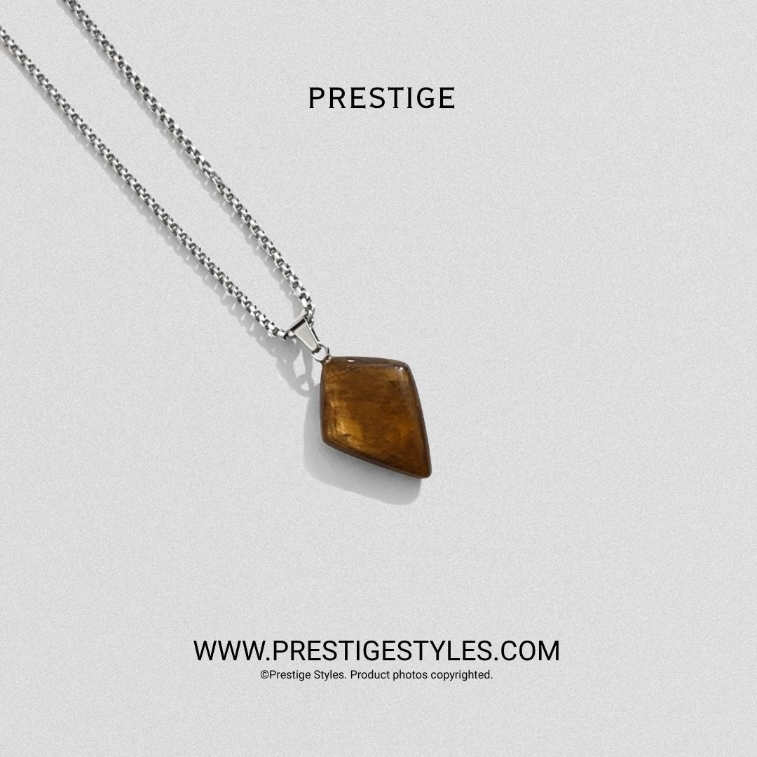 Molten Crest Pendant with Chain - Prestige Styles - Bangladesh