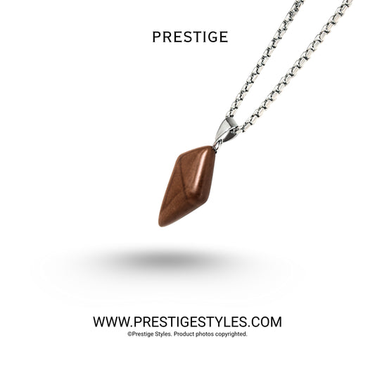 Men's molten pendant with chain, Prestige brand, made in Bangladesh