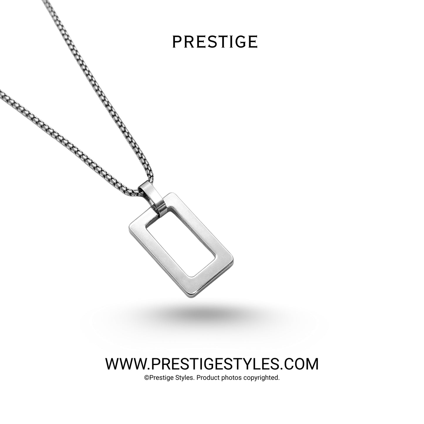 Prestige Tnether Edge men's fashion pendant and chain, stylish accessory from Bangladesh