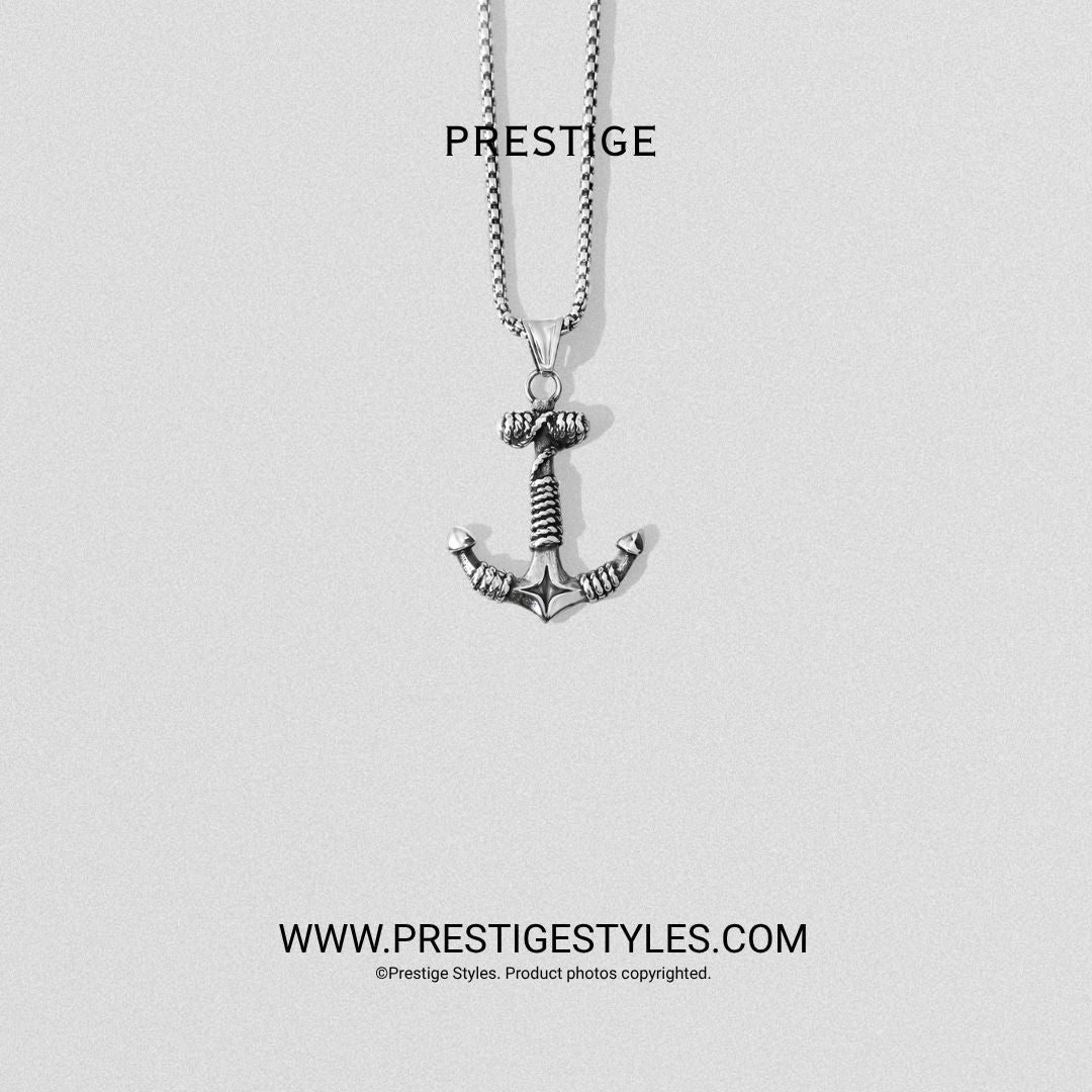 Nova Anchor Pendant With Chain - Prestige Styles - Bangladesh