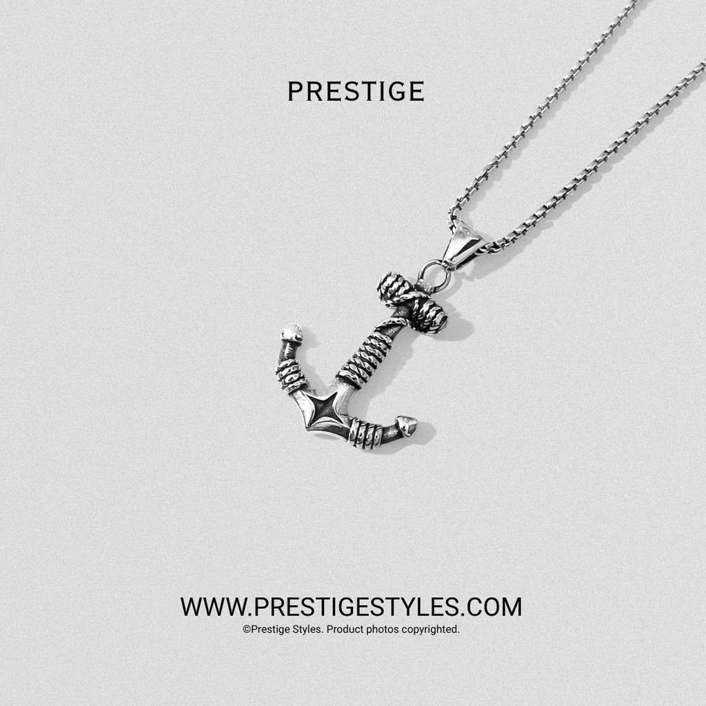 Nova Anchor Pendant With Chain - Prestige Styles - Bangladesh
